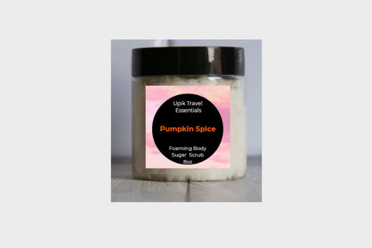 Pumpkin Spice Foaming Body Sugar Scrub