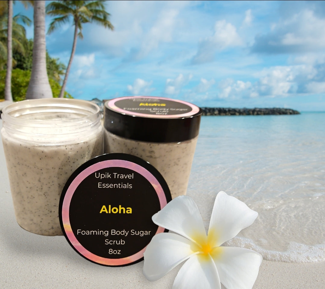 Aloha Foaming Body Sugar Scrub